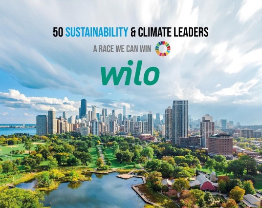 Este año se ha seleccionado al grupo Wilo, además de a otras 49 empresas activas en todo el mundo, para participar en la iniciativa global por la sostenibilidad y la protección del medioambiente «50 Sustainability & Climate Leaders», de Naciones Unidas y Bloomberg.