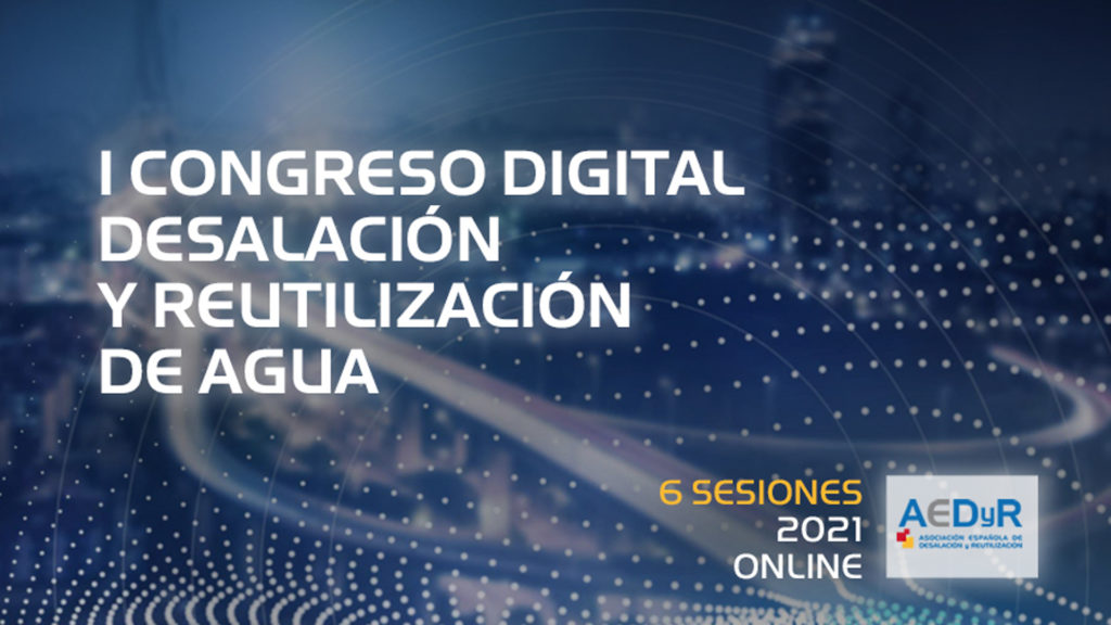 El Primer Congreso Digital de Desalación y Reutilización de Agua surge por la necesidad del sector de poder mostrar sus novedades e innovaciones. Esta primera edición viene a completar la celebración de nuestro XIII Congreso Internacional que celebraremos en la ciudad de Córdoba en el año 2022.
