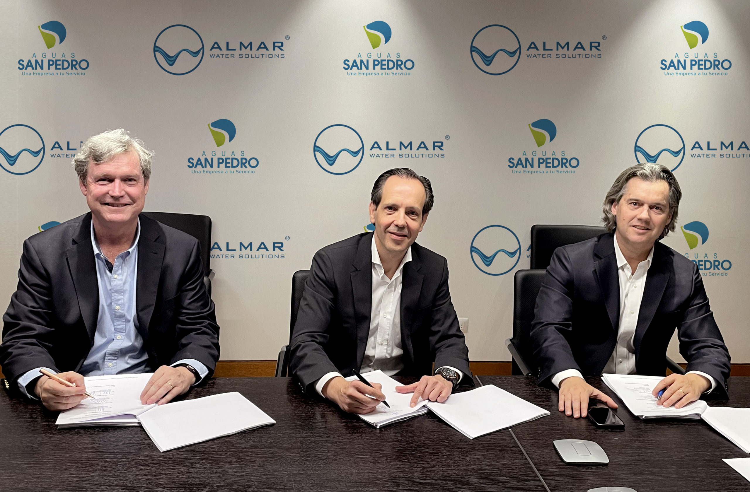 Featured image for “Almar Water Solutions amplía sus actividades en Chile y adquiere el 50% de la compañía de servicios urbanos Aguas San Pedro, S.A”