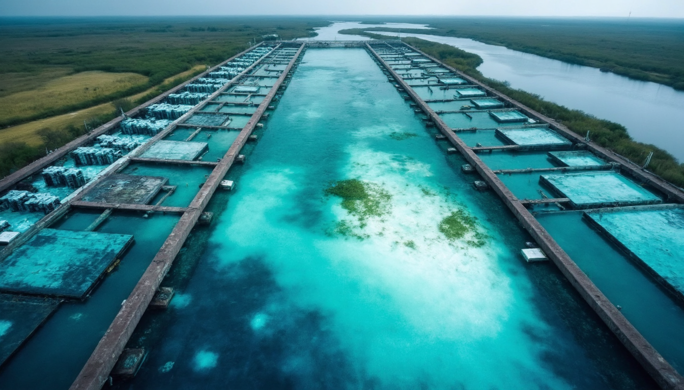 Featured image for “O equivalente a mais de 5.200 piscinas olímpicas de águas residuais sem tratamento é despejado diariamente no meio ambiente no Brasil.”