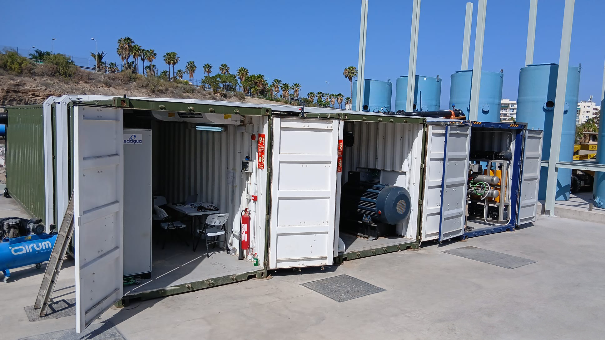 Featured image for “Tedagua integra un sistema modular de desalación para duplicar la capacidad de la EDAM Adeje-Arona en Tenerife”