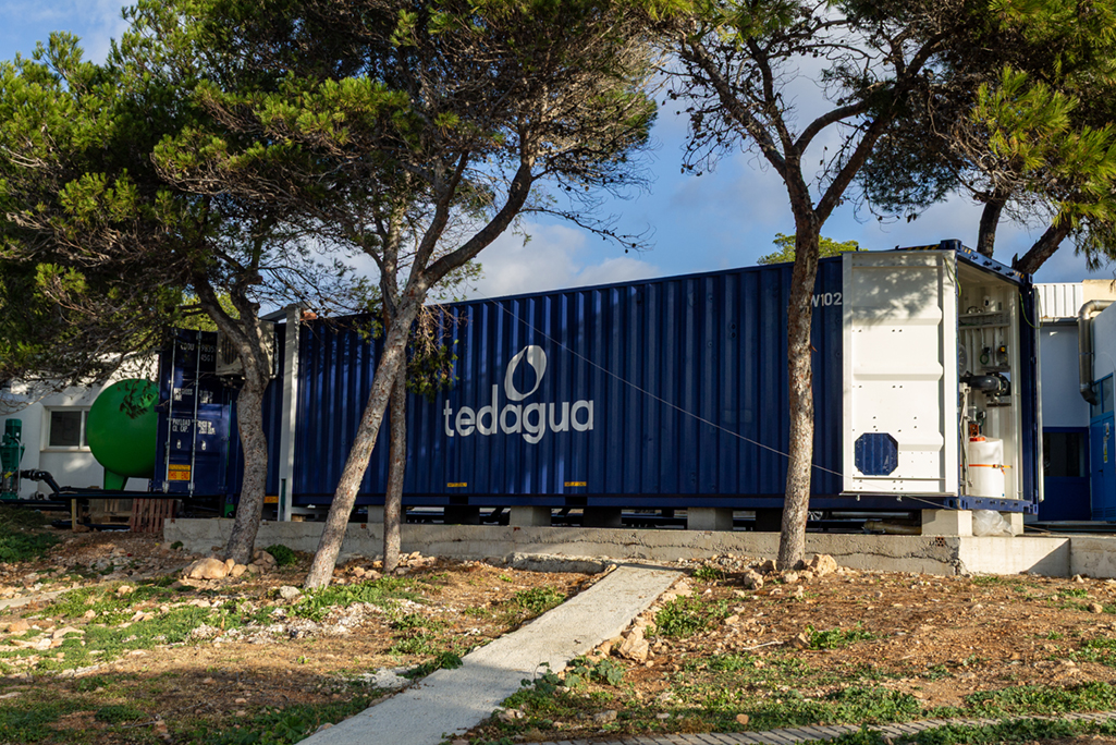 Featured Image for “Tedagua finaliza los trabajos de refuerzo del abastecimiento hídrico en Ibiza con la planta compacta SW10”