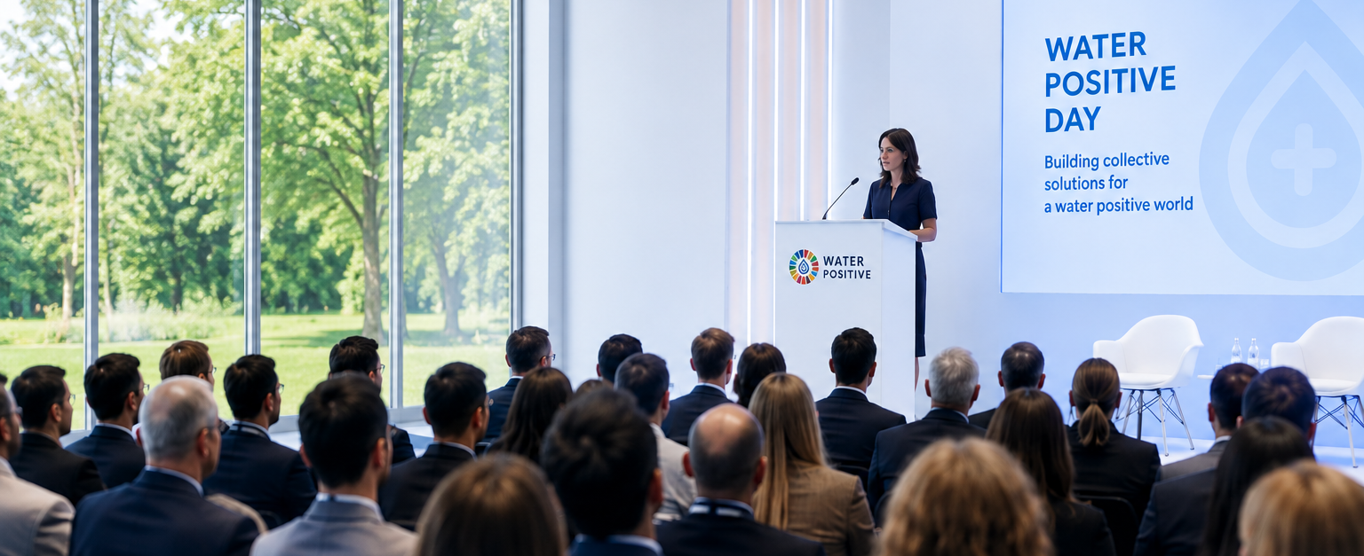 Featured Image for “Madrid acogerá Water Positive Day 2026, una jornada internacional para impulsar la resiliencia hídrica desde una visión multisectorial”