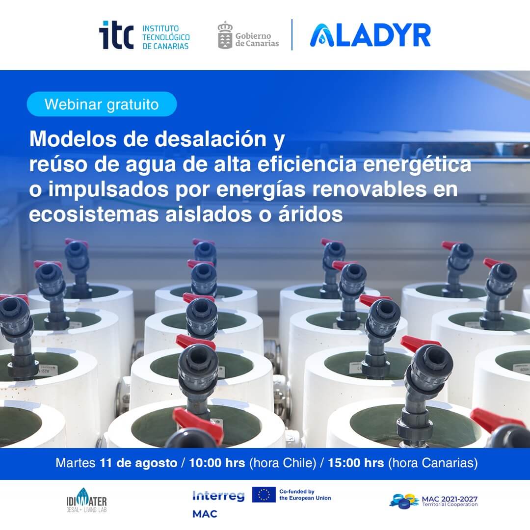 Featured Image for “Modelos de desalación y reúso de agua de alta eficiencia energética o impulsados por energías renovables en ecosistemas aislados o áridos”